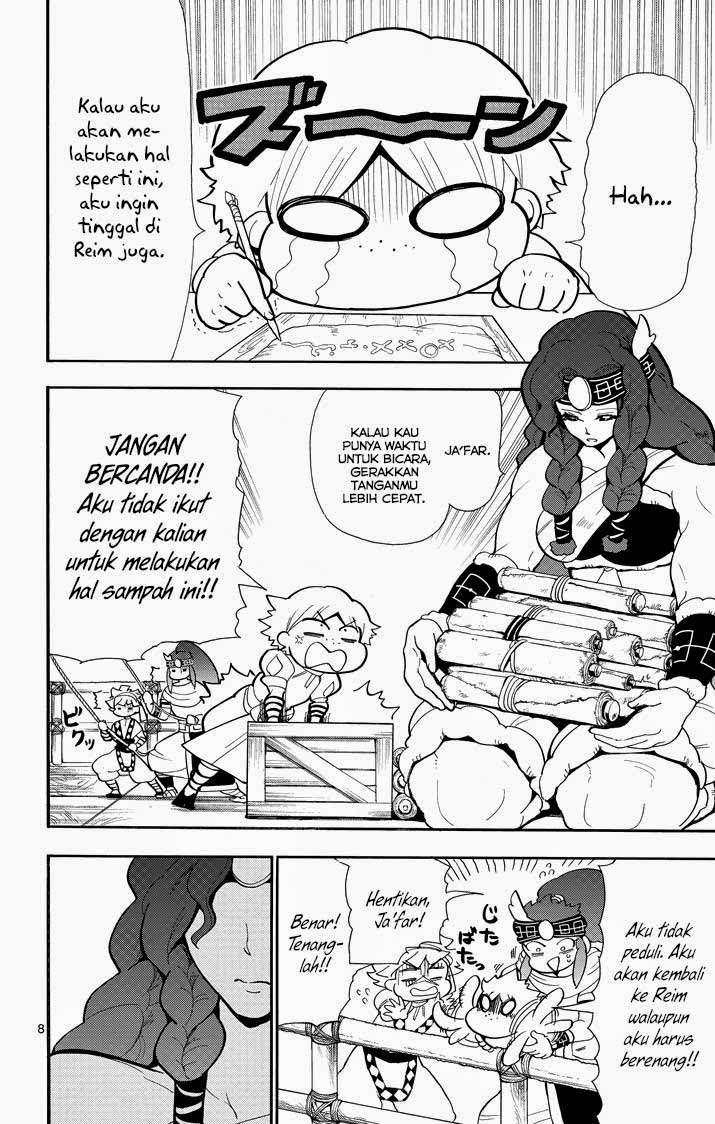 Magi – Sinbad no Bouken Bab 33 halaman 8