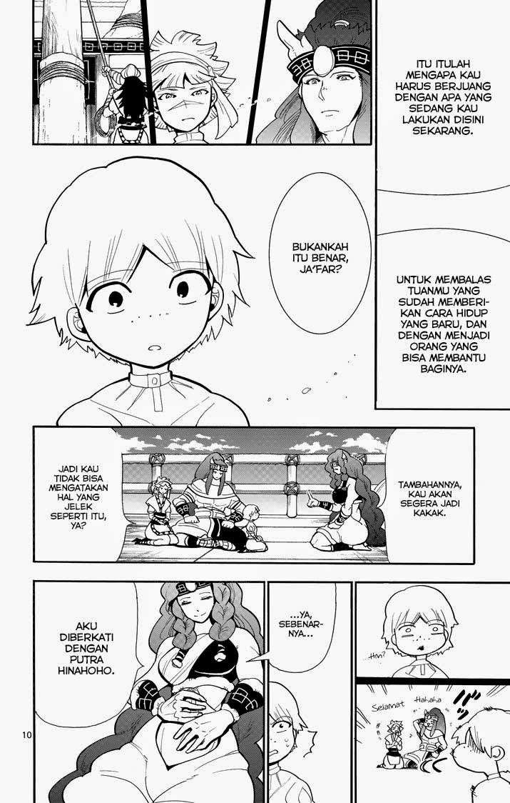 Magi – Sinbad no Bouken Bab 33 halaman 10