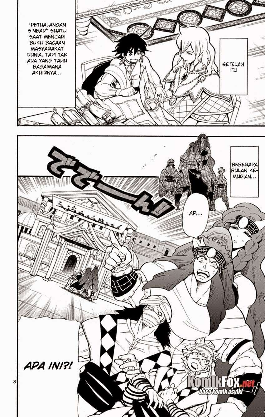 Magi – Sinbad no Bouken Bab 34 halaman 8