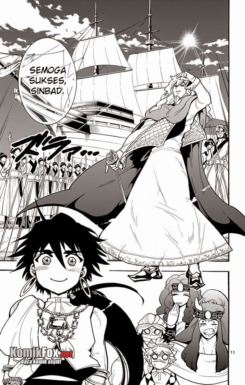 Magi – Sinbad no Bouken Bab 34 halaman 11