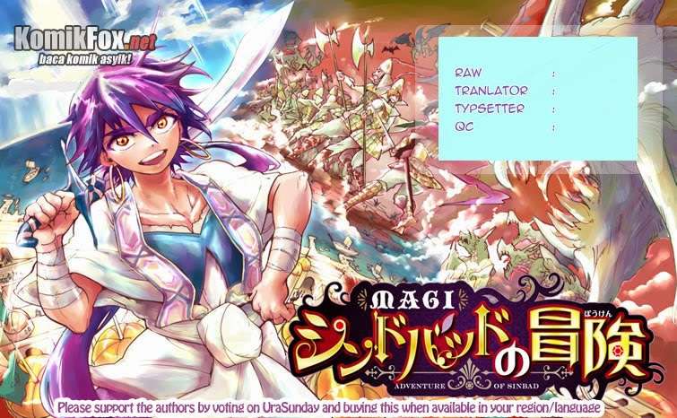 Magi – Sinbad no Bouken Bab 35 halaman 1