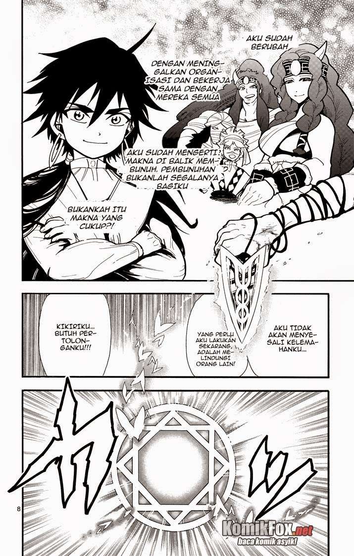 Magi – Sinbad no Bouken Bab 35 halaman 9