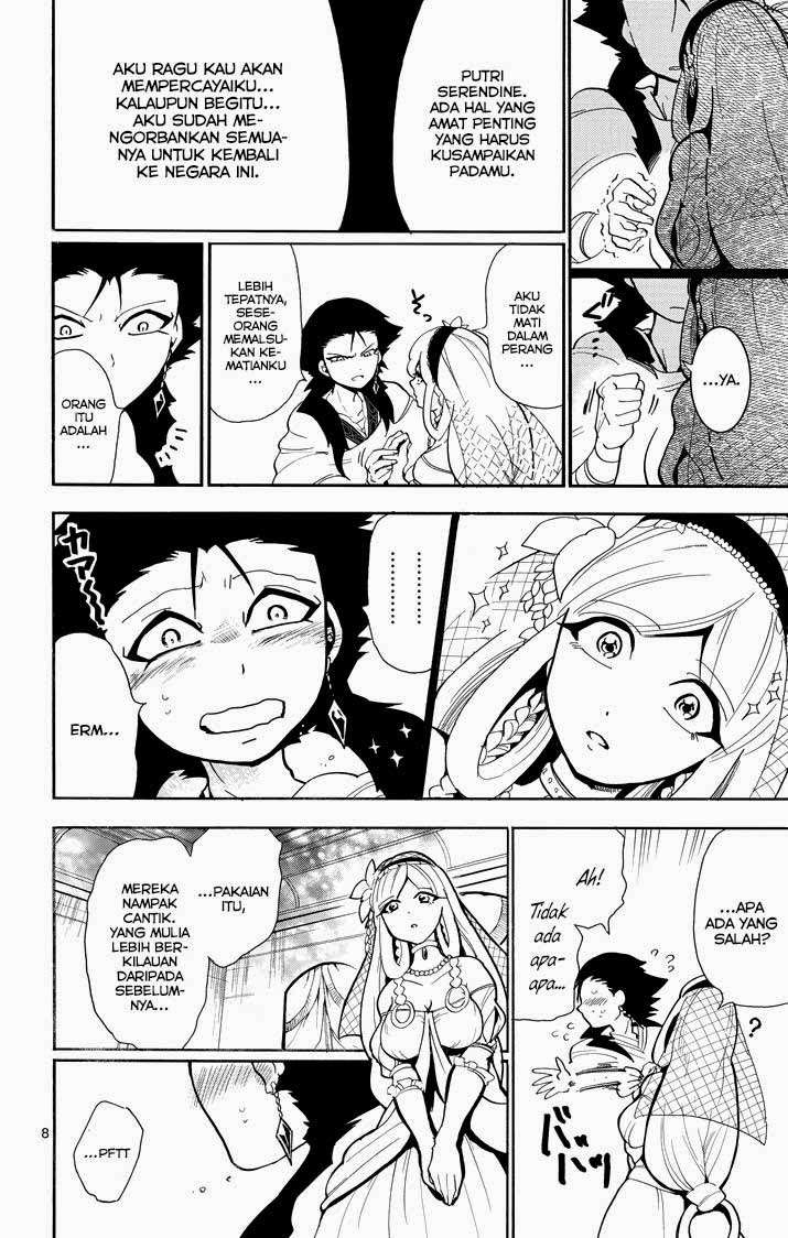 Magi – Sinbad no Bouken Bab 36 halaman 9
