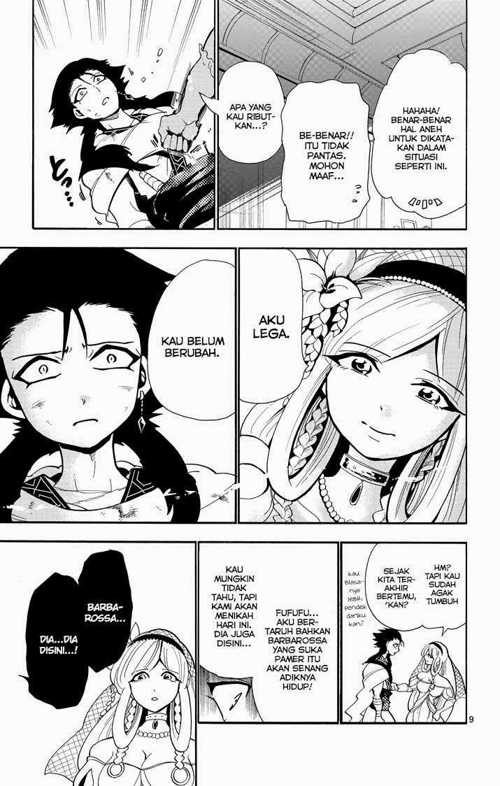 Magi – Sinbad no Bouken Bab 36 halaman 10