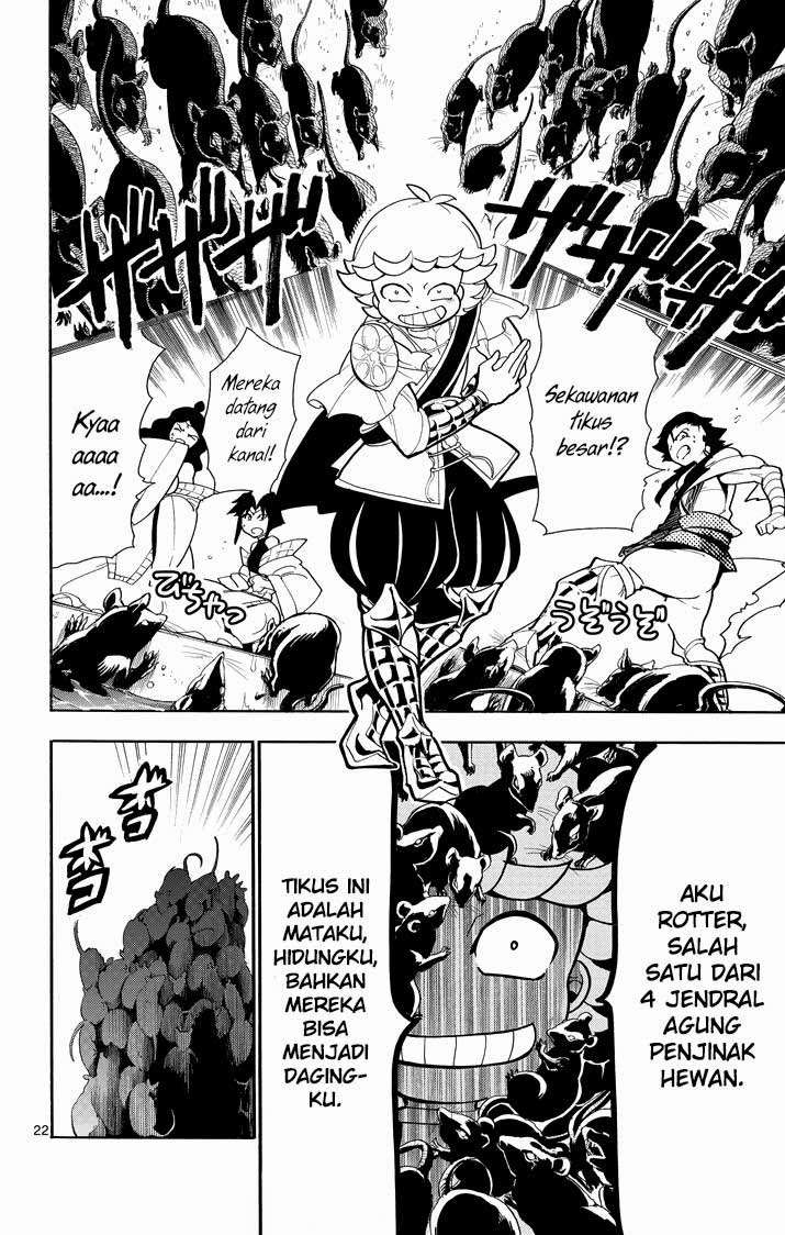 Magi – Sinbad no Bouken Bab 36 halaman 22