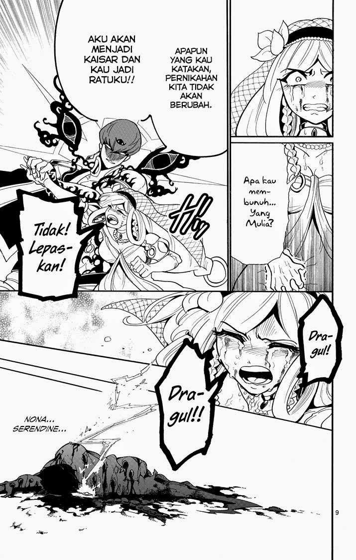 Magi – Sinbad no Bouken Bab 38 halaman 9