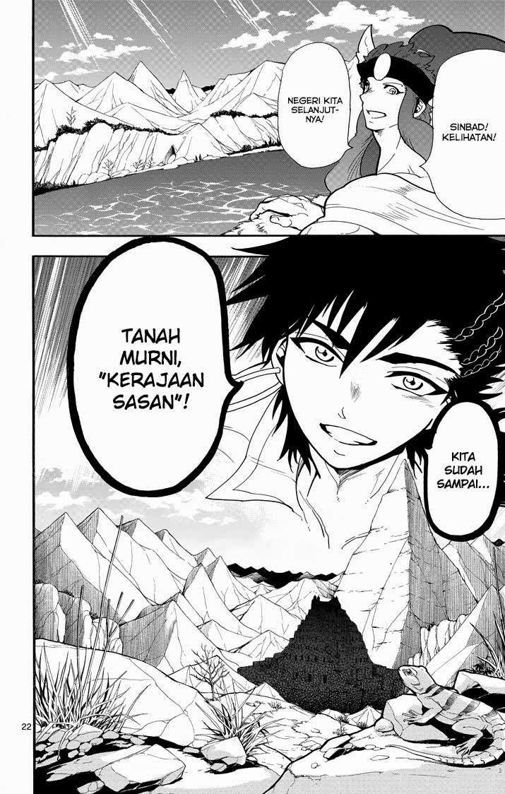 Magi – Sinbad no Bouken Bab 38 halaman 21