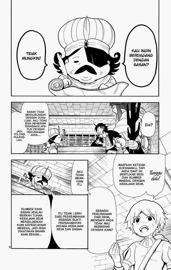 Magi – Sinbad no Bouken Bab 39 halaman 9