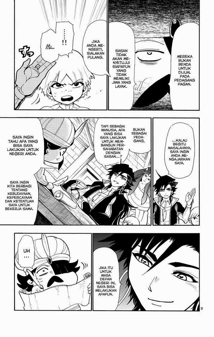 Magi – Sinbad no Bouken Bab 39 halaman 10