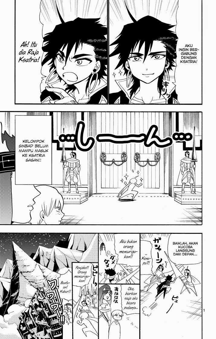 Magi – Sinbad no Bouken Bab 40 halaman 1