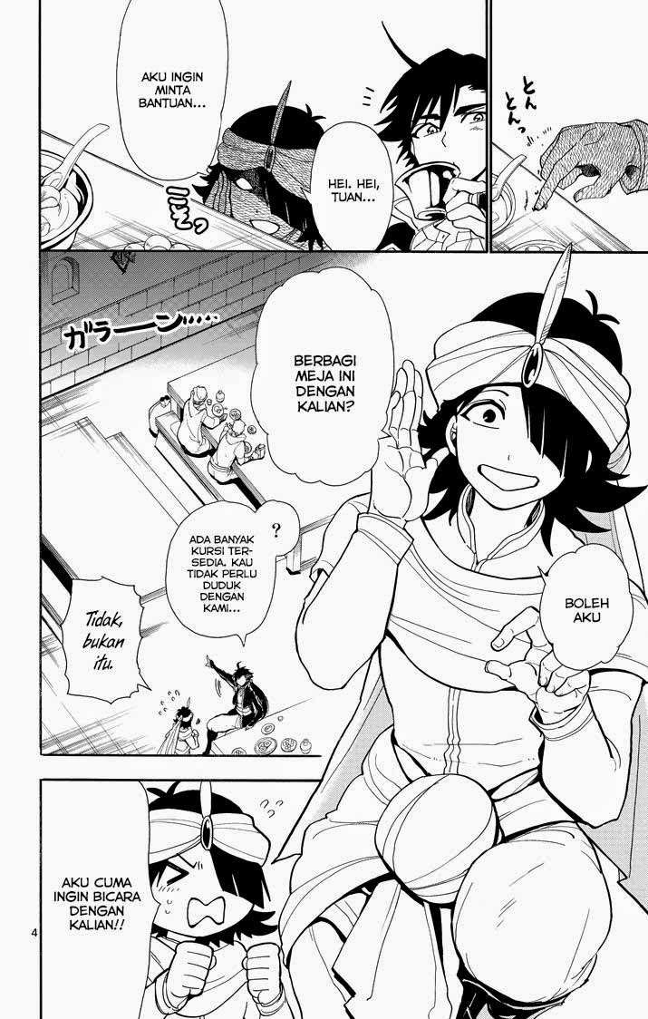 Magi – Sinbad no Bouken Bab 40 halaman 4