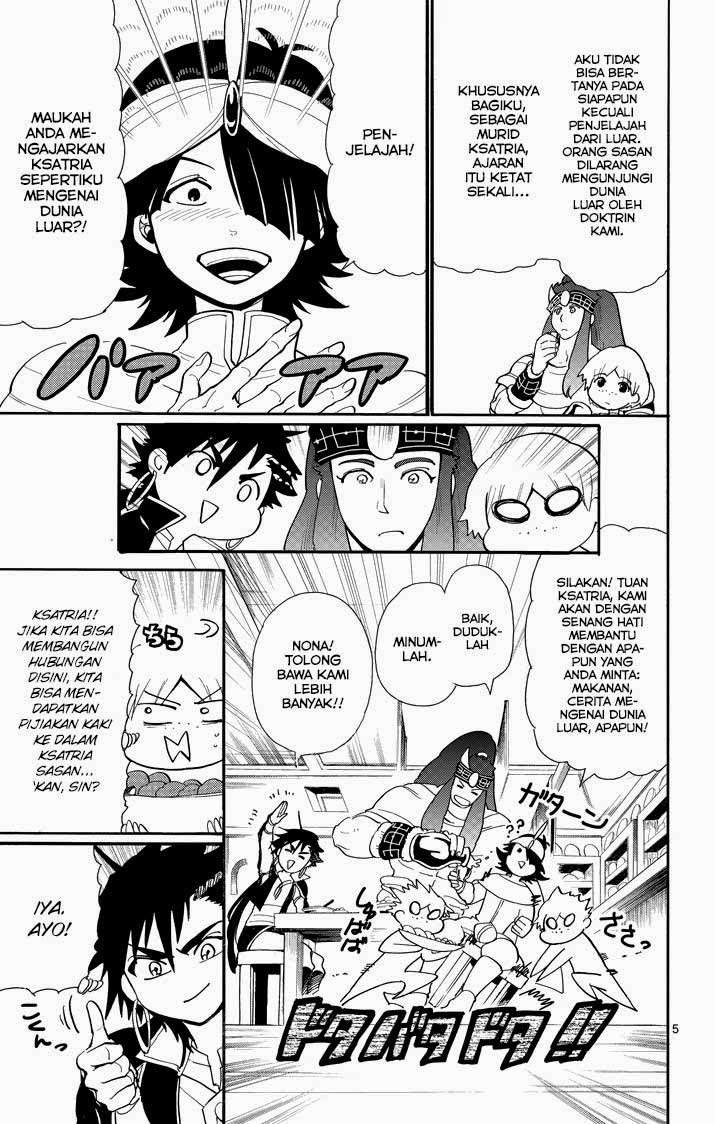Magi – Sinbad no Bouken Bab 40 halaman 5