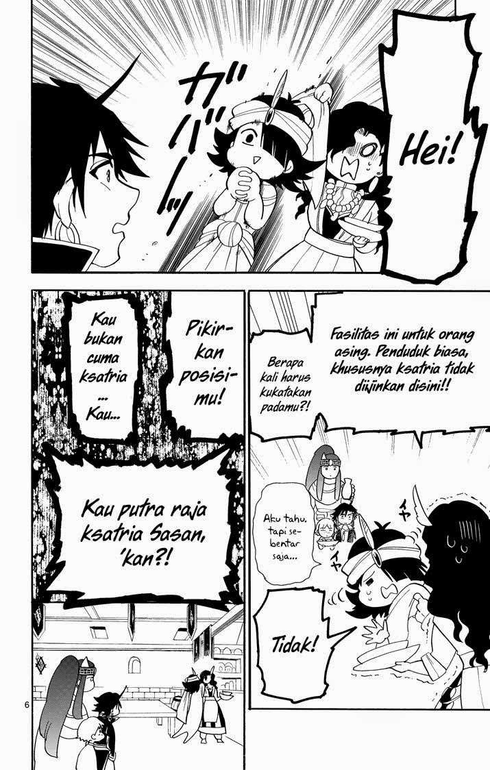 Magi – Sinbad no Bouken Bab 40 halaman 6
