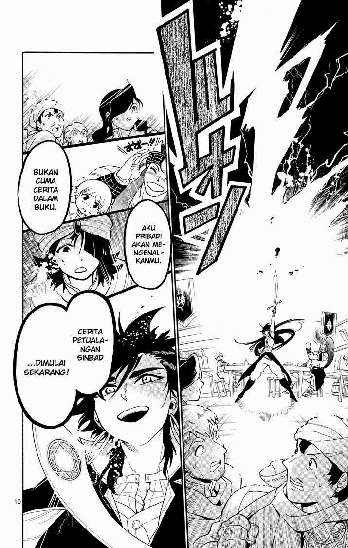 Magi – Sinbad no Bouken Bab 40 halaman 10
