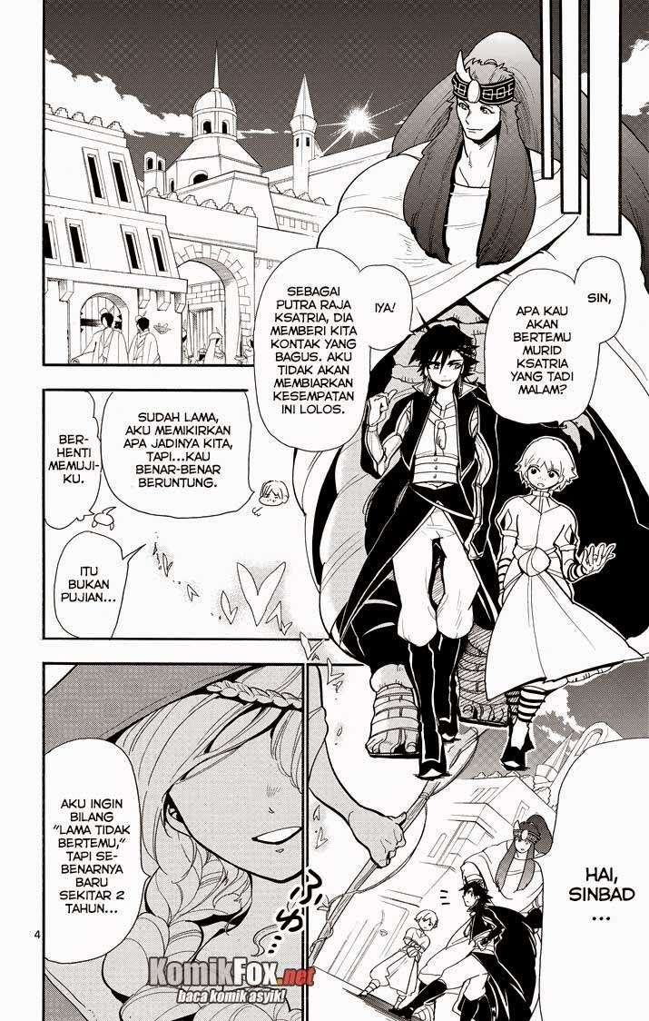 Magi – Sinbad no Bouken Bab 41 halaman 4