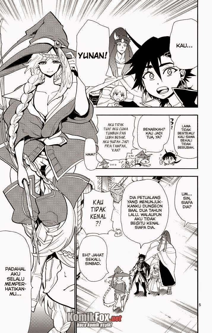 Magi – Sinbad no Bouken Bab 41 halaman 5