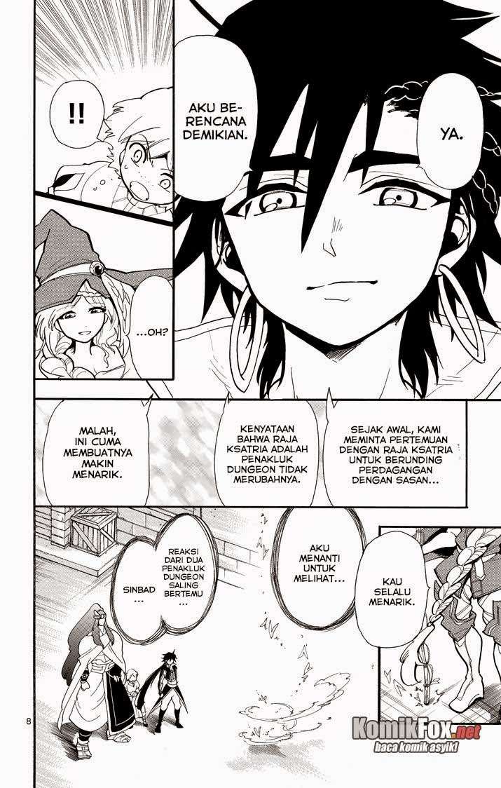 Magi – Sinbad no Bouken Bab 41 halaman 8