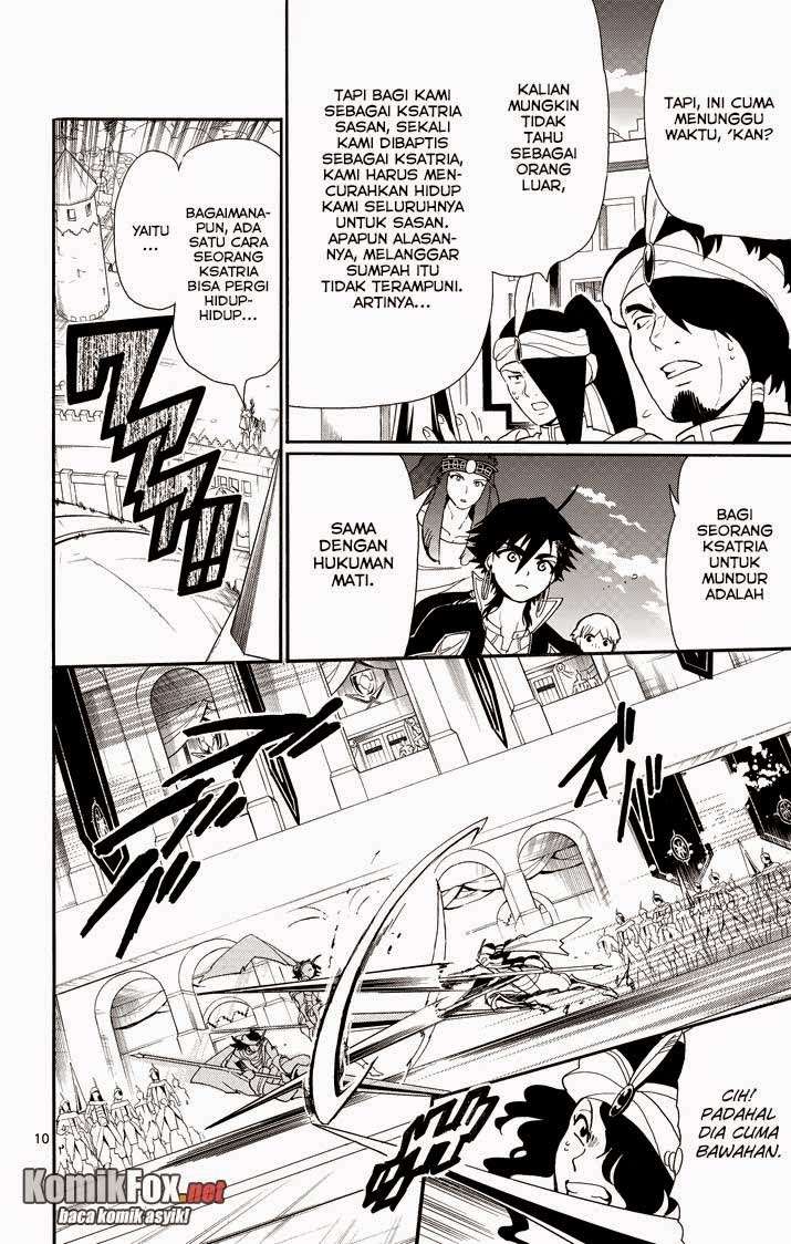 Magi – Sinbad no Bouken Bab 41 halaman 10