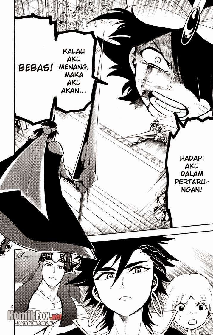 Magi – Sinbad no Bouken Bab 41 halaman 14
