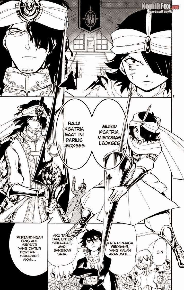 Magi – Sinbad no Bouken Bab 42 halaman 1
