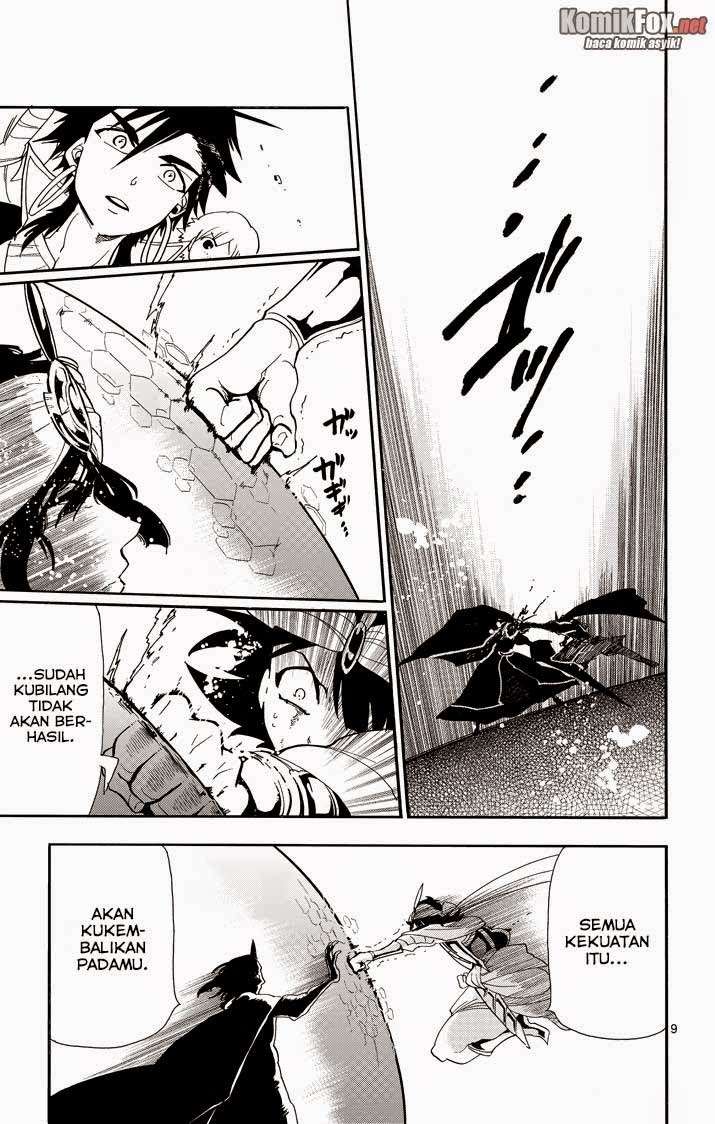 Magi – Sinbad no Bouken Bab 42 halaman 9