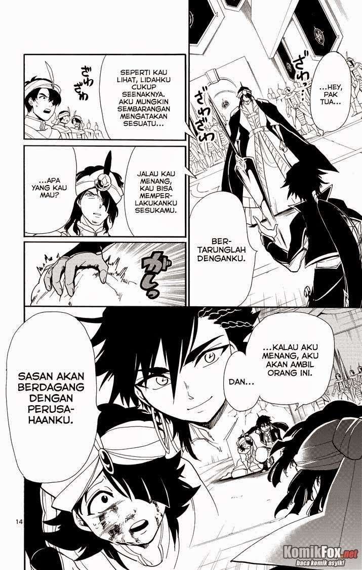 Magi – Sinbad no Bouken Bab 42 halaman 13