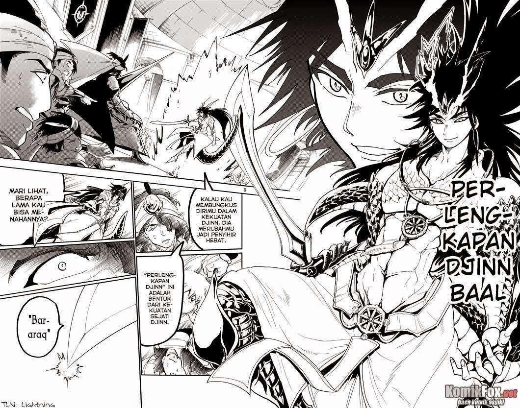 Magi – Sinbad no Bouken Bab 43 halaman 9