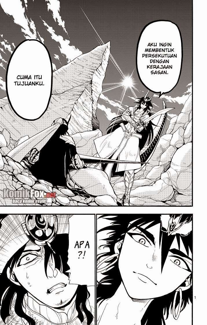 Magi – Sinbad no Bouken Bab 44 halaman 1
