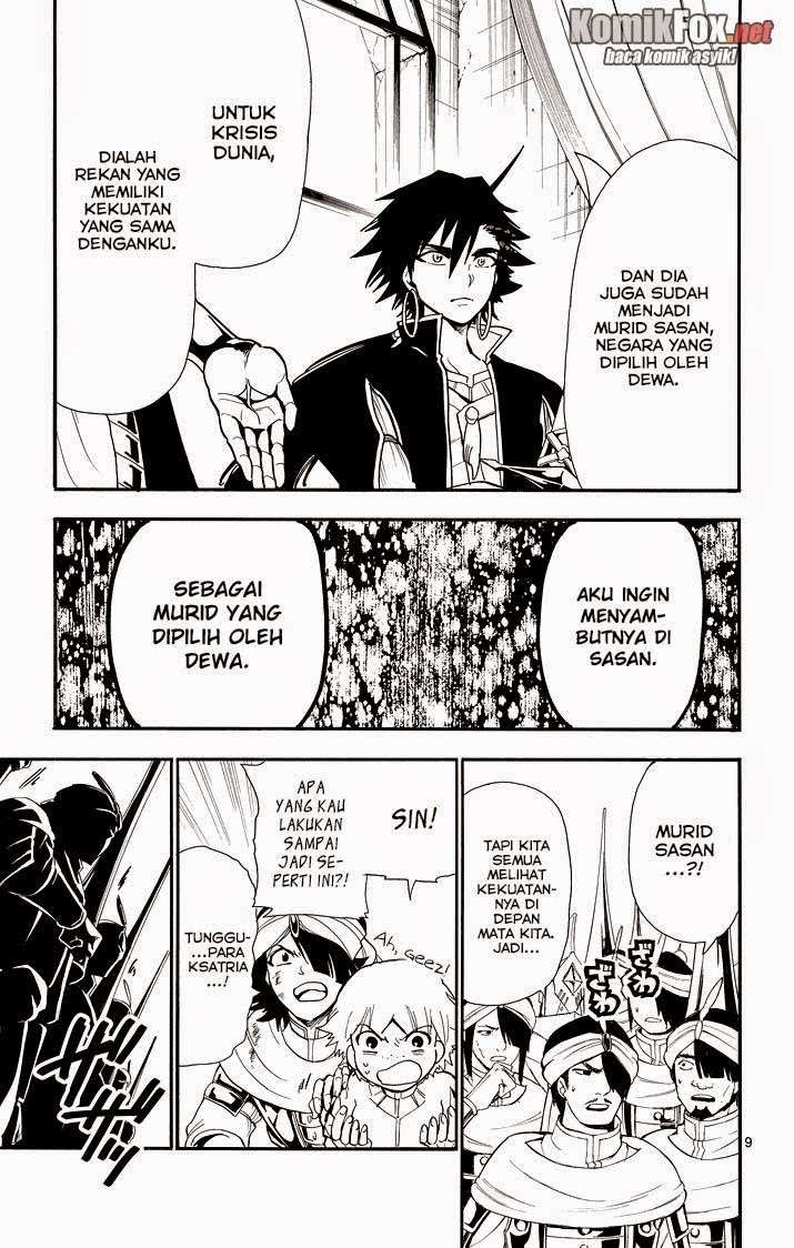 Magi – Sinbad no Bouken Bab 44 halaman 9
