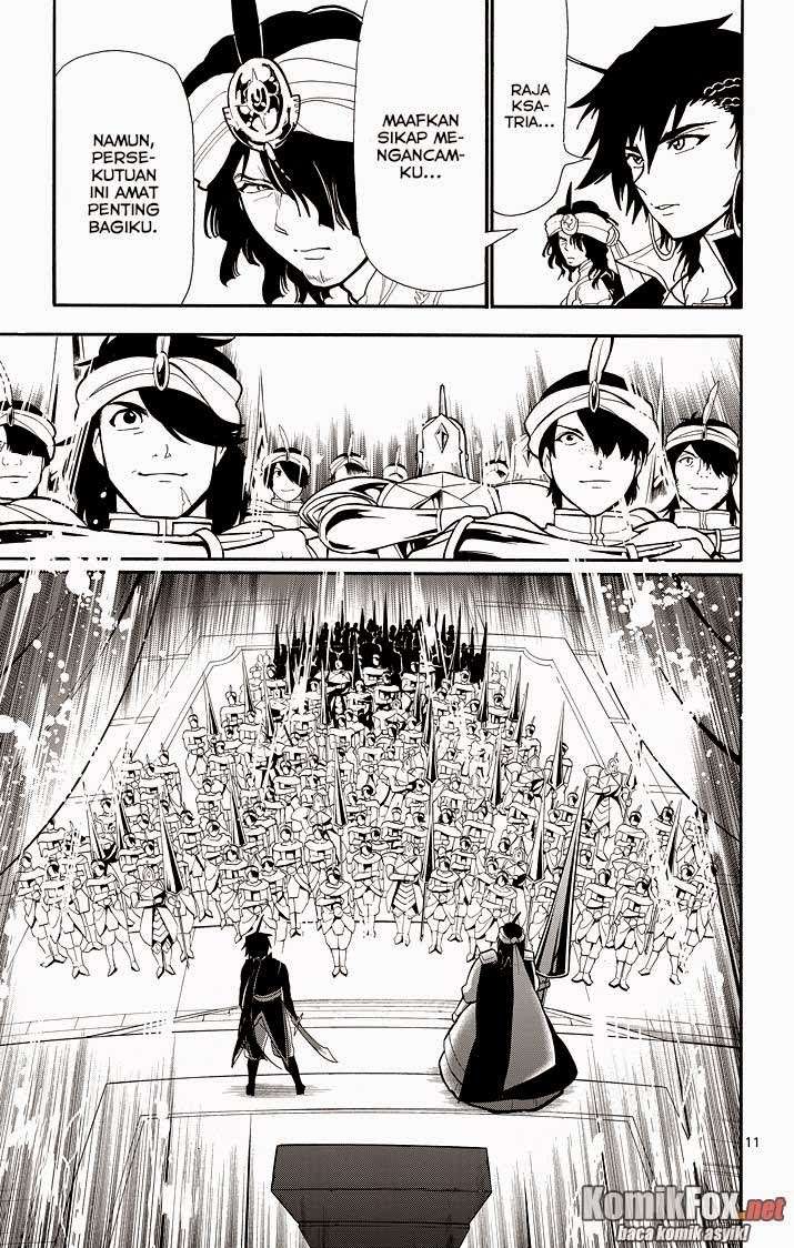 Magi – Sinbad no Bouken Bab 44 halaman 11