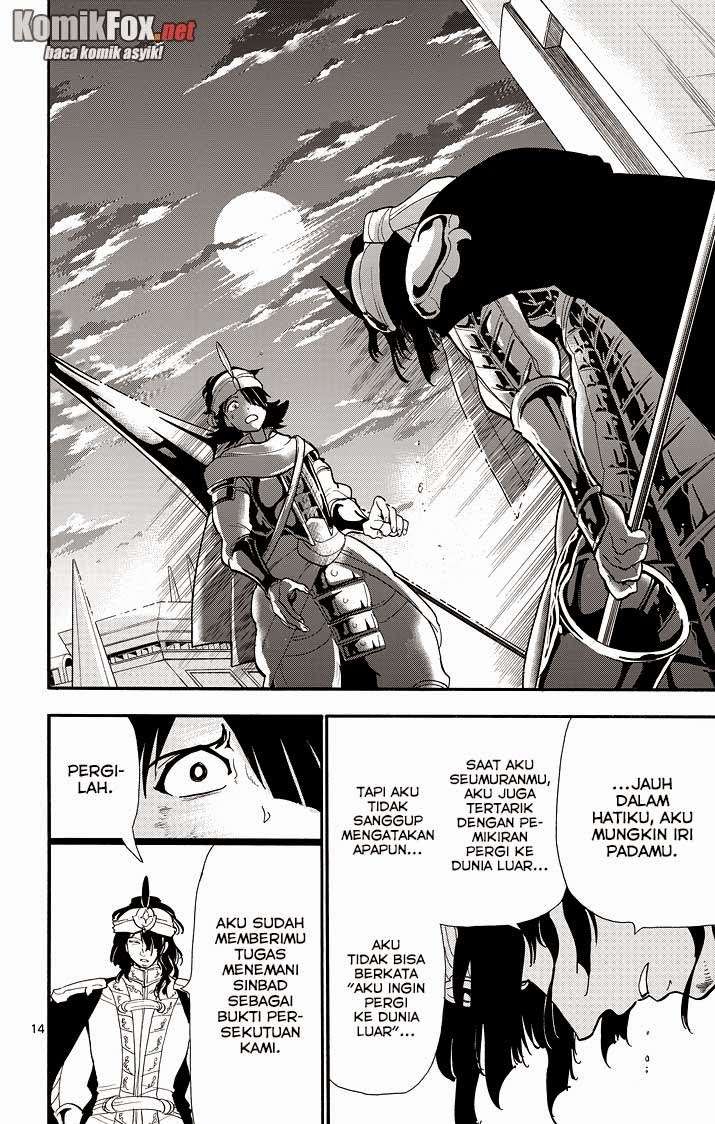Magi – Sinbad no Bouken Bab 44 halaman 14