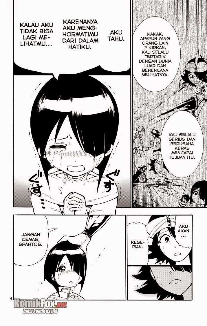 Magi – Sinbad no Bouken Bab 45 halaman 4