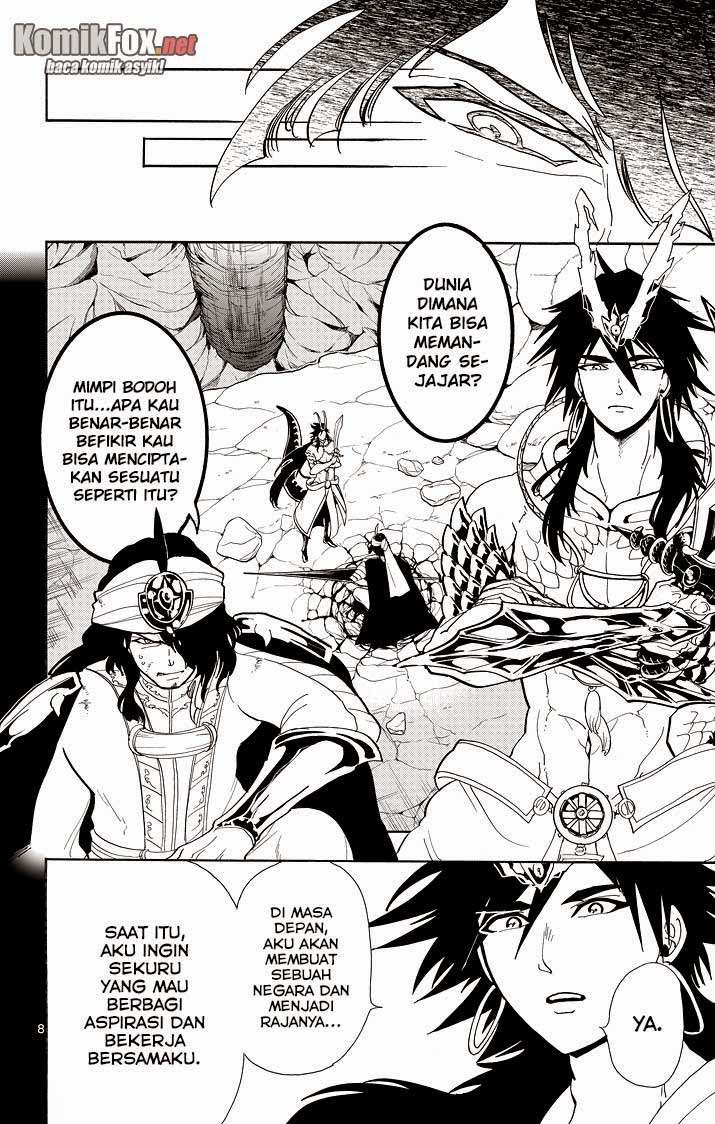 Magi – Sinbad no Bouken Bab 45 halaman 8