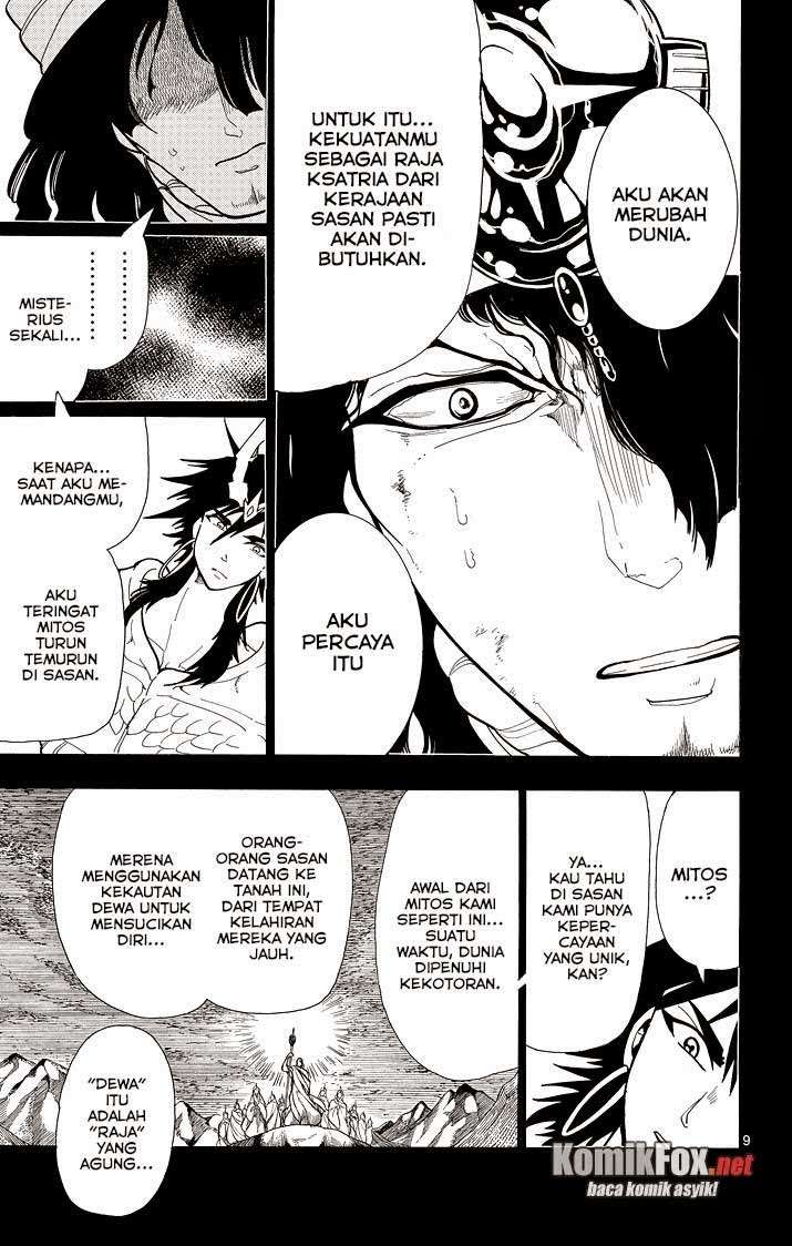 Magi – Sinbad no Bouken Bab 45 halaman 9