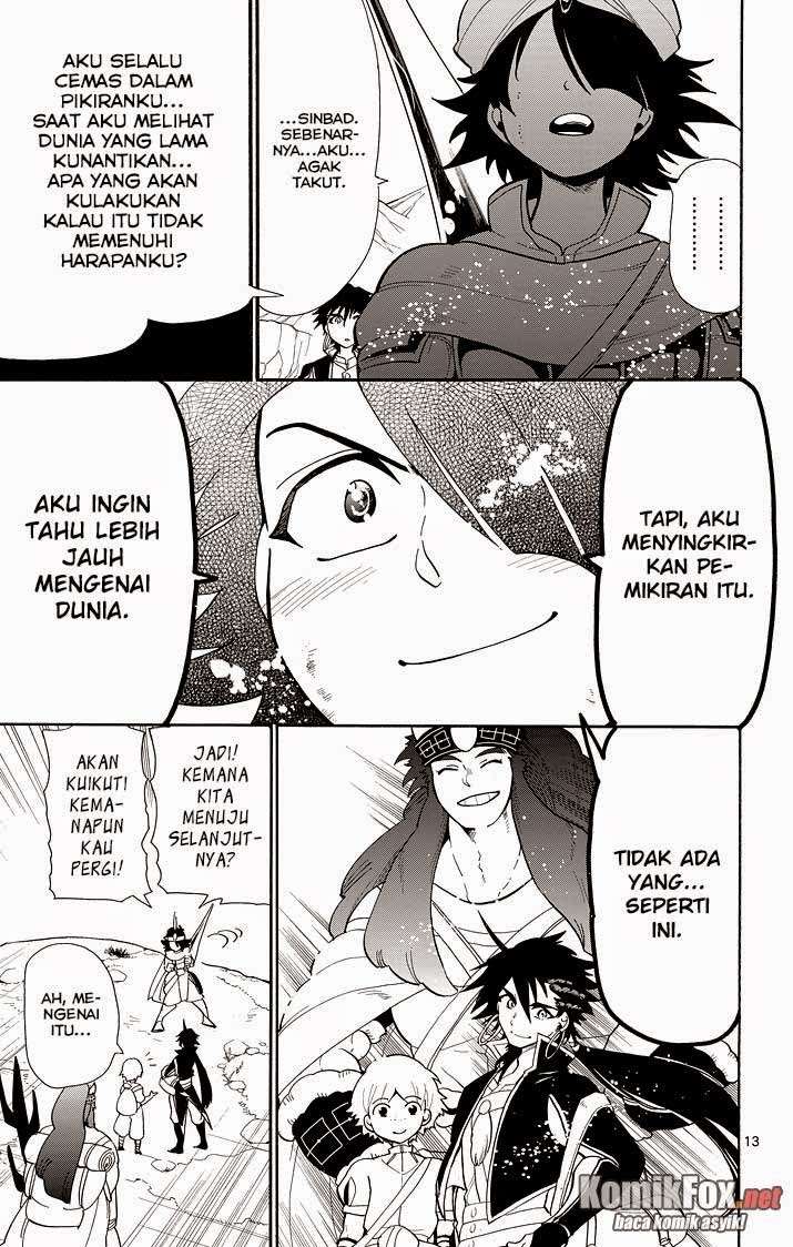 Magi – Sinbad no Bouken Bab 45 halaman 13