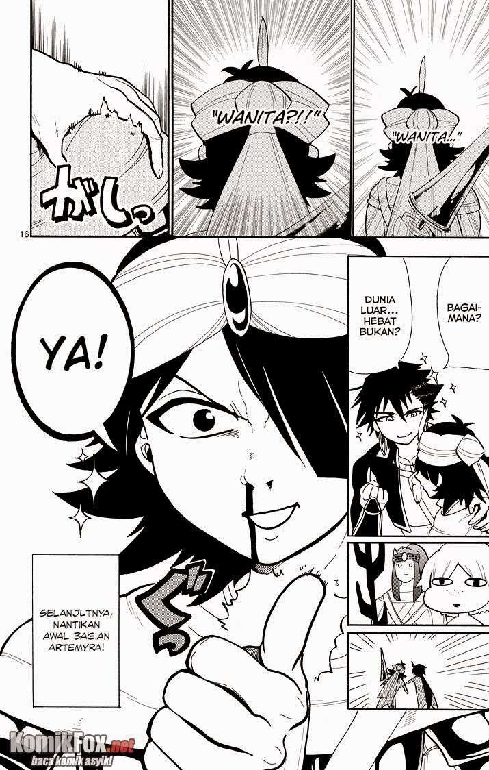 Magi – Sinbad no Bouken Bab 45 halaman 16