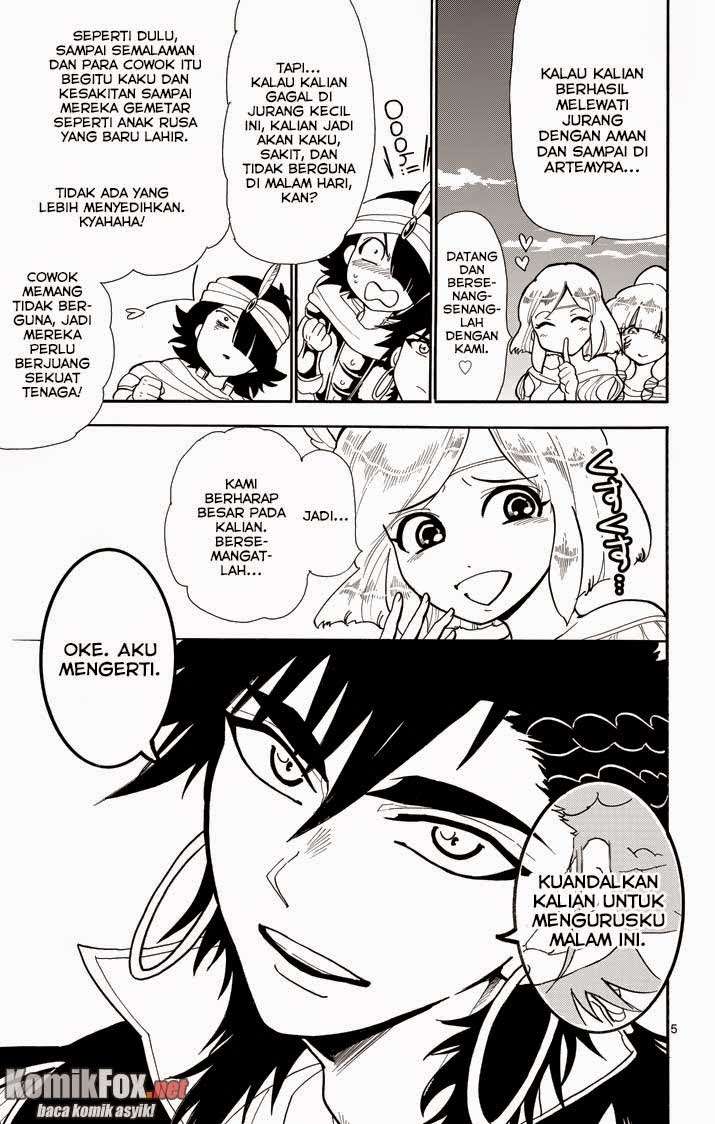 Magi – Sinbad no Bouken Bab 46 halaman 5