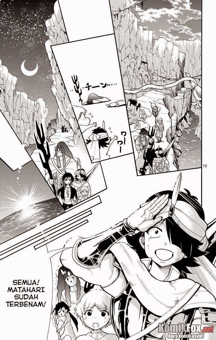 Magi – Sinbad no Bouken Bab 46 halaman 13