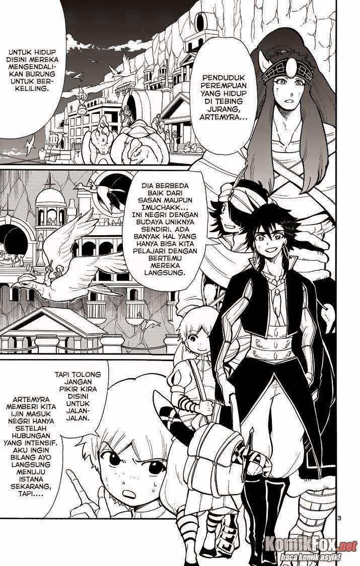 Magi – Sinbad no Bouken Bab 47 halaman 3