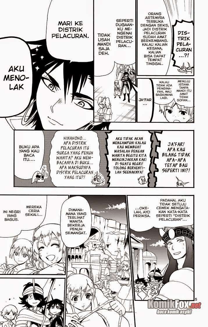 Magi – Sinbad no Bouken Bab 47 halaman 5