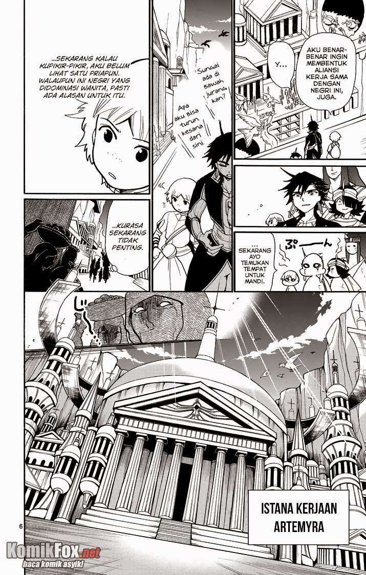 Magi – Sinbad no Bouken Bab 47 halaman 6
