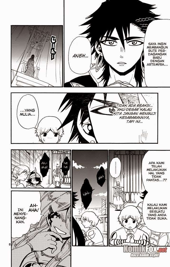 Magi – Sinbad no Bouken Bab 47 halaman 8