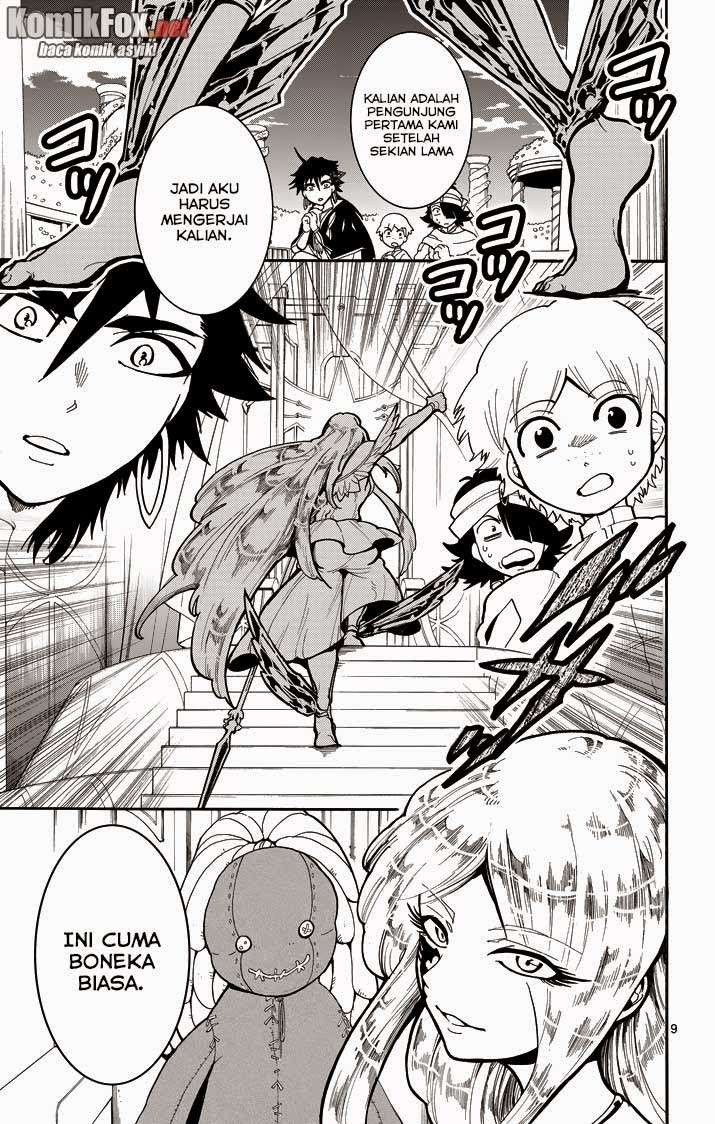 Magi – Sinbad no Bouken Bab 47 halaman 9