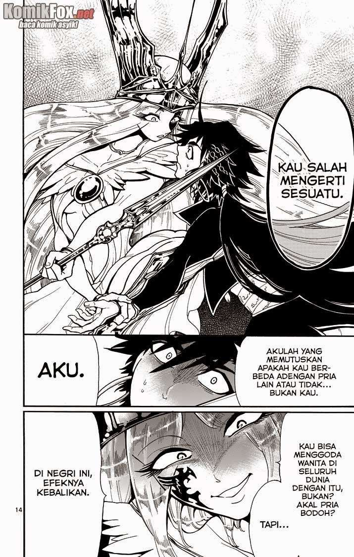 Magi – Sinbad no Bouken Bab 47 halaman 14
