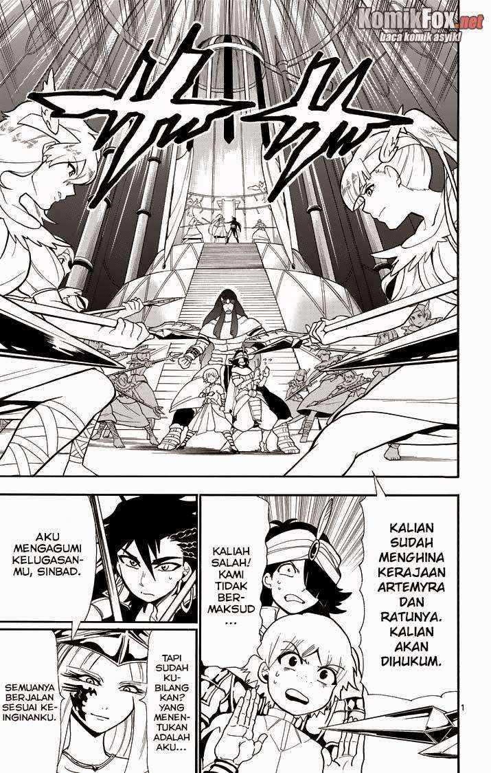 Magi – Sinbad no Bouken Bab 48 halaman 1