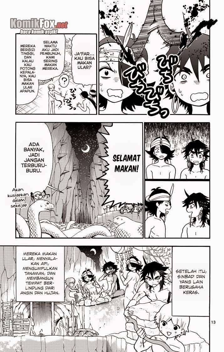 Magi – Sinbad no Bouken Bab 49 halaman 13