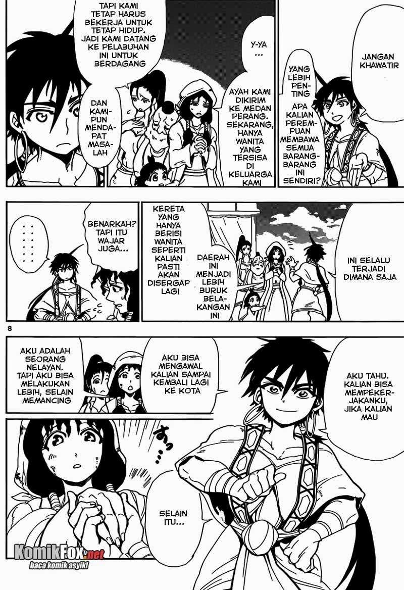 Magi – Sinbad no Bouken Bab 5 halaman 8