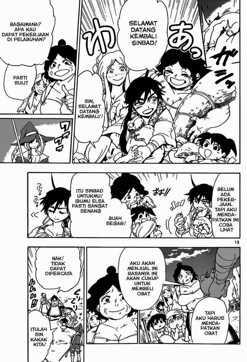 Magi – Sinbad no Bouken Bab 5 halaman 13