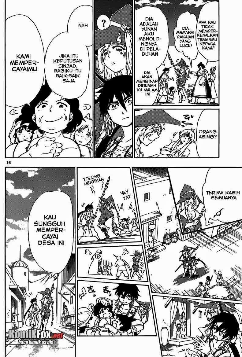 Magi – Sinbad no Bouken Bab 5 halaman 16
