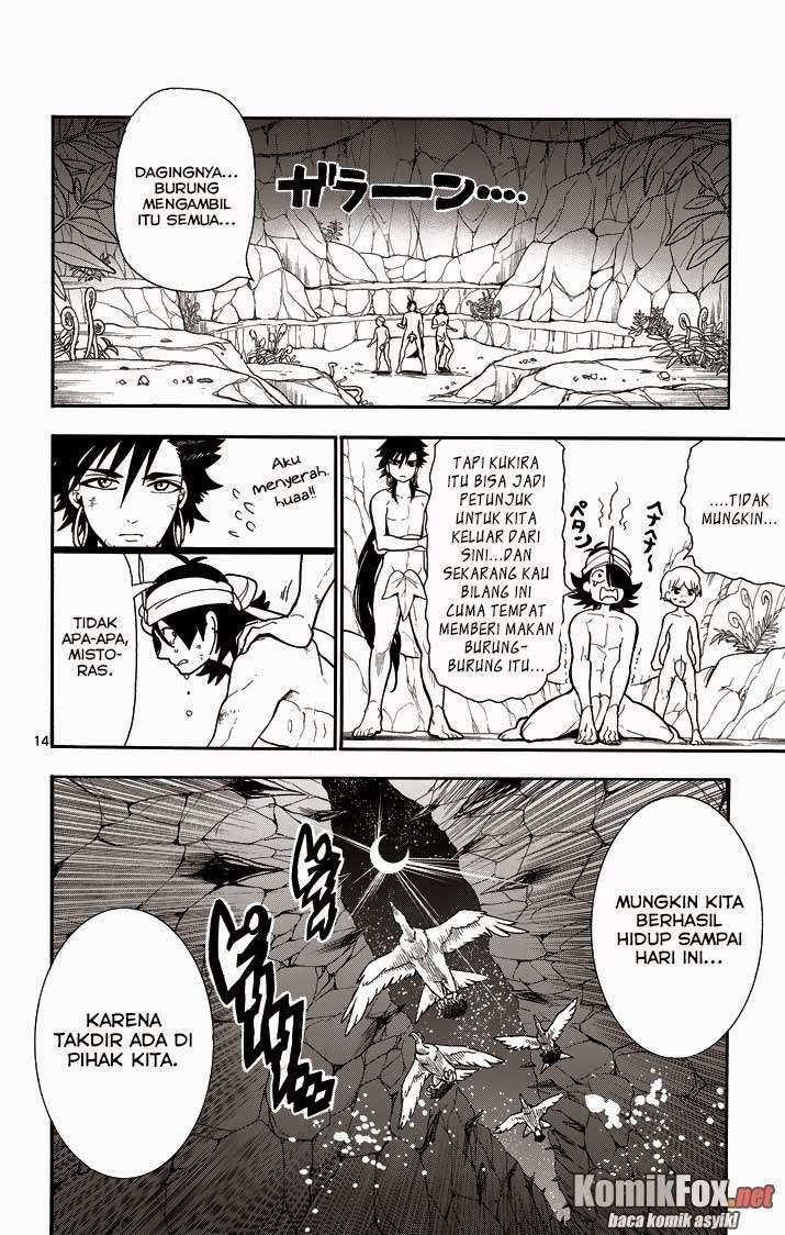 Magi – Sinbad no Bouken Bab 50 halaman 13